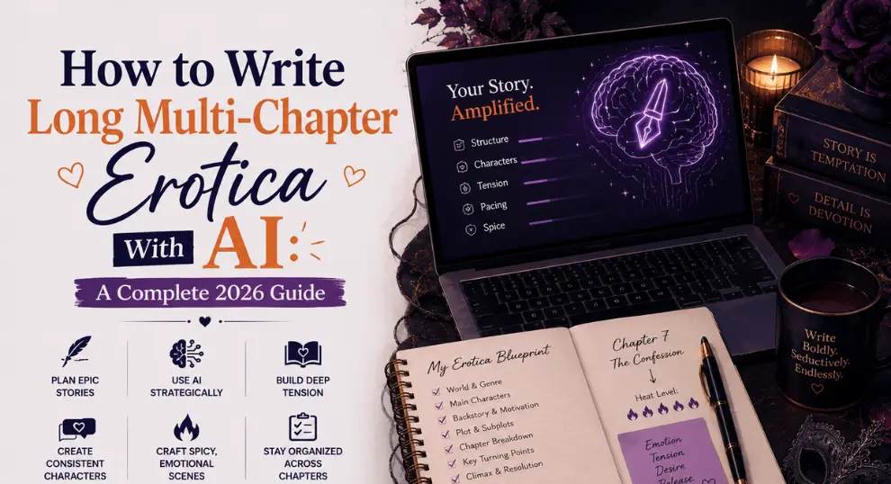 How to Write Long Multi-Chapter Erotica With AI: A Complete 2026 Guide