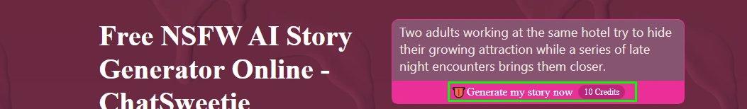Generating a story in ChatSweetie