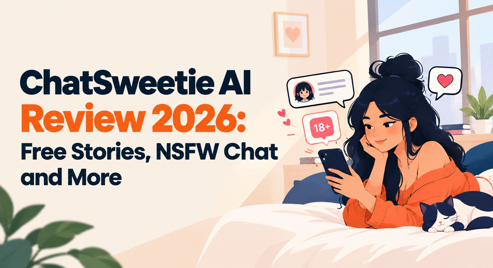 ChatSweetie AI Review: Free Stories, NSFW Chat and More