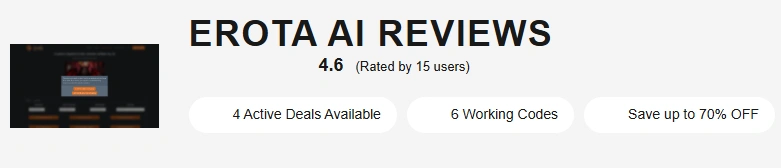 Erota AI reviews on TenereTeam