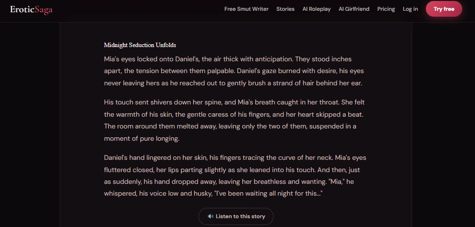 Playing and saving audio narration in EroticSaga