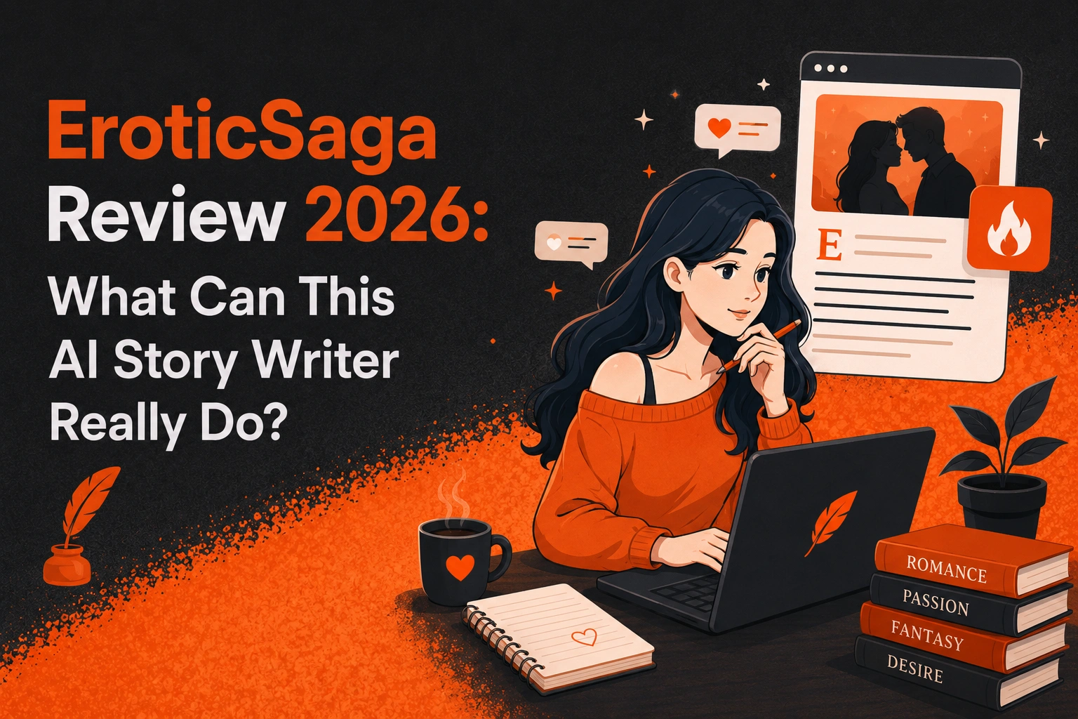 EroticSaga Review 2026: What Can This AI Story Writer Really Do?