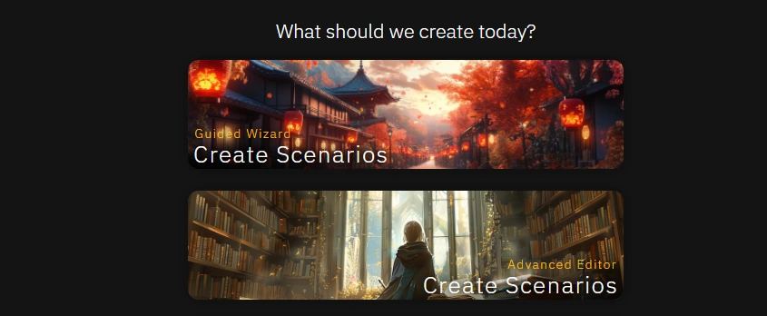 FictionLab AI scenario creation tools