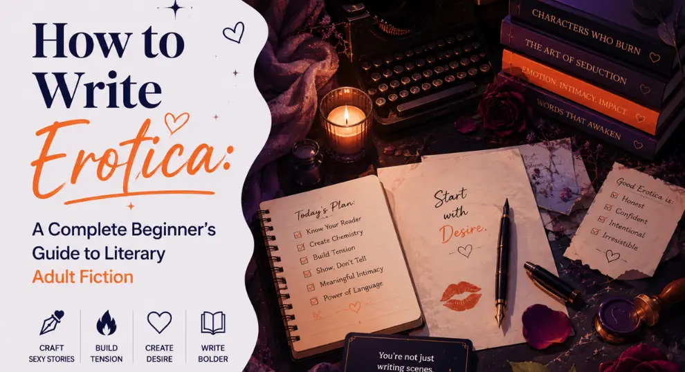 How to Write Erotica: A Complete Beginner's Guide to Literary Adult Fiction