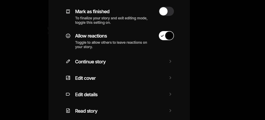 Pirr AI story editing tools