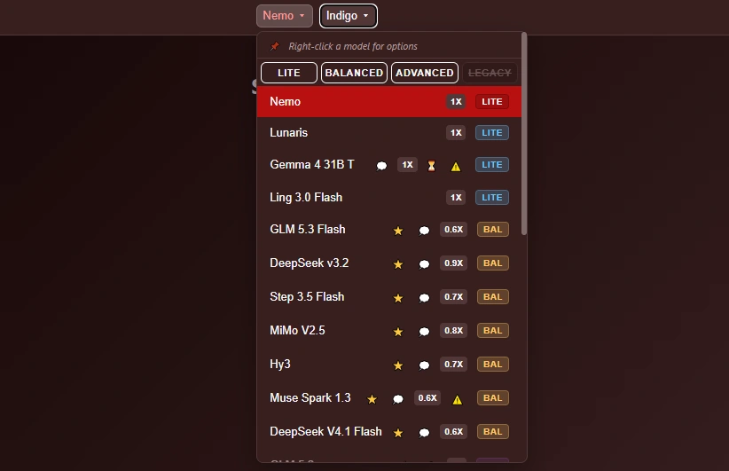 Spicy Writer AI models comparison and selection