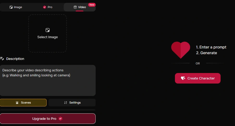 Creating AI videos in Sugarlab AI
