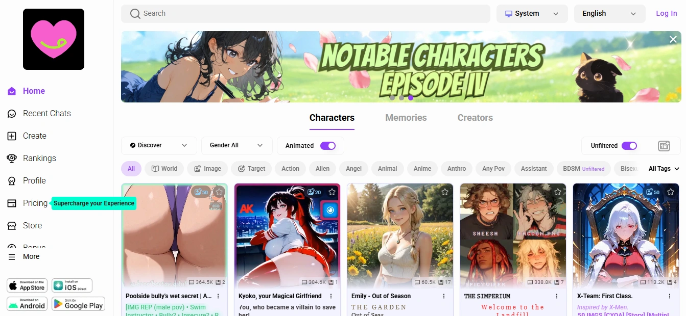 CrushOn AI character chat - Xoul AI alternative