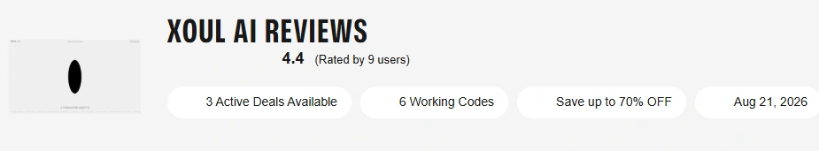 Xoul AI reviews on TenereTeam